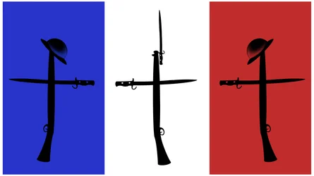 Gedenkstätte für Gräber auf Friedhöfen in Frankreich und Belgien aus dem Ersten Weltkrieg